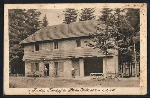 AK Lambrecht, Blick auf das Forsthaus Totenkopf