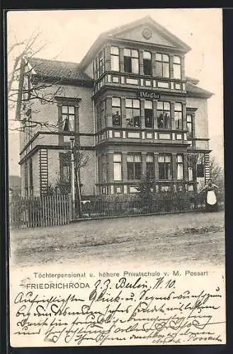 AK Friedrichroda, Töchterpensionat & höhere Privatschule Villa Erika