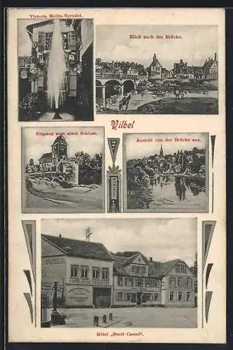 AK Vilbel, Hotel Stadt Cassel, Victoria Melita-Sprudel