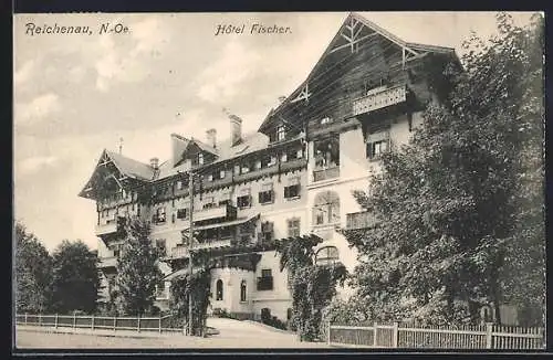 AK Reichenau an der Rax, Hotel Fischer