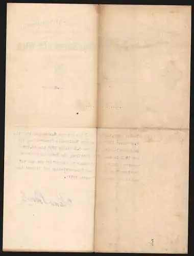 Rechnung Wien 1921, Carl Novak & Co., Bau- & Kunst-Schlosserei, Betriebsansicht aus der Vogelschau, Preismedaillen