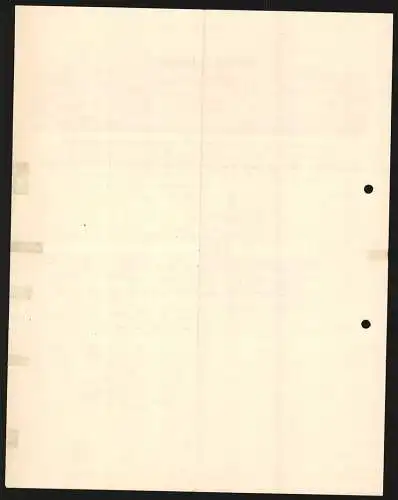 Rechnung Einbeck 1928, August Stukenbrok, Fabrik für Fahrräder & Fahrradteile, Gesamtansicht des Werkes