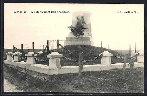 AK Waterloo, Le Monument des Francais