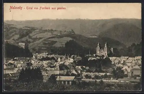 AK Malmedy, Total von Floriheid aus gesehen