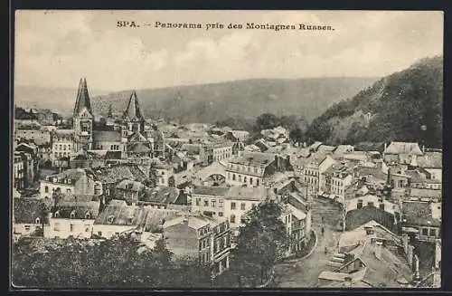 AK Spa, Panorama pris des Montagnes Russes