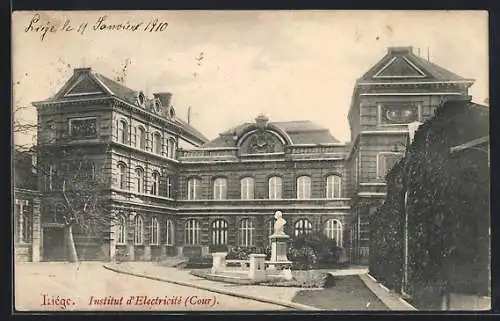 AK Liége, Institut d`Electricité, Cour