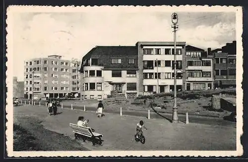 AK Duinbergen, Avenue du Printemps et Digue