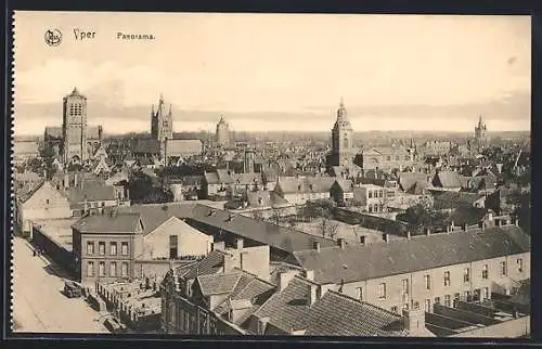 AK Ypres, Panorama