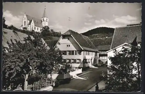 AK Gernsbach-Reichental, Gasthaus Zum Andreas und Auerhahn