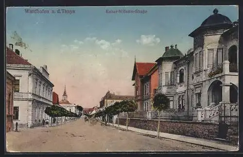 AK Waidhofen a. d. Thaya, Kaiser-Wilhelm-Strasse