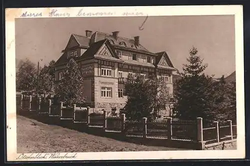 AK Wienerbruck, Das Gasthaus Otscherblick