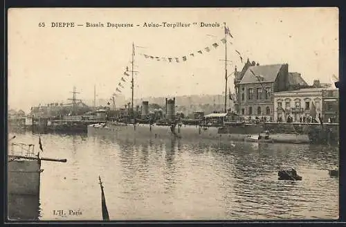 AK Dieppe, Bassin Duquesne, Aviso-Torpilleur Dunois