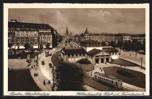 AK Berlin, Wittenbergplatz, Strassenbahn