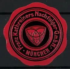 Reklamemarke München, Kaffee Franz Kathreiners Nachfolger GmbH, Firmenlogo