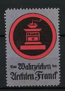 Reklamemarke Aecht Franck Kaffee, Das Wahrzeichen des Aechten Franck, Mühle