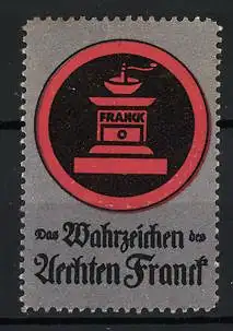 Reklamemarke Aecht Franck Kaffee, Das Wahrzeichen des Aechten Franck, Mühle