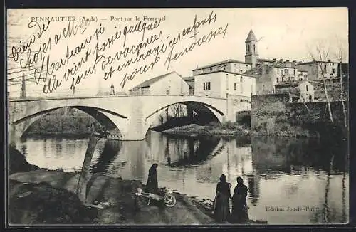 AK Pennautier, Pont sur le Fresquel