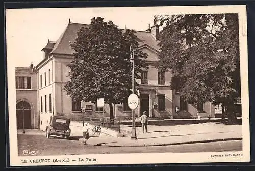 AK Le Creusot, la Poste