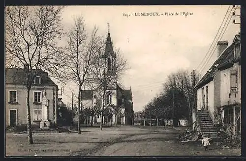 AK Le Menoux, Place de l`Eglise