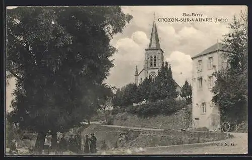 AK Crozon-sur-Vauvre, Bas-Berry