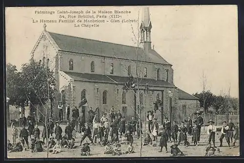 AK Gien, Patronage Saint-Joseph de la Maison Blanche, le Hameau Familial de Monbricon, la Chapelle