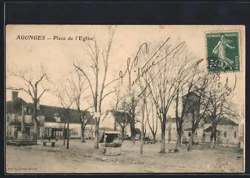 AK Agonges, Place de l`Eglise