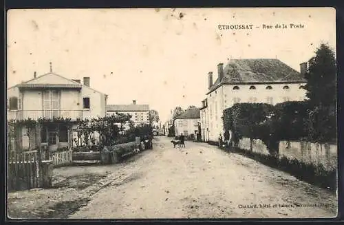 AK Etroussat, Rue de la Poste