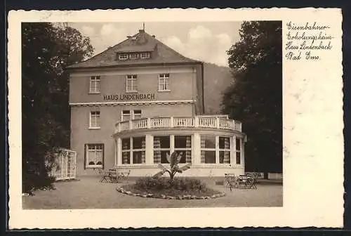 AK Bad Ems, Eisenbahner-Erholungshaus Lindenbach