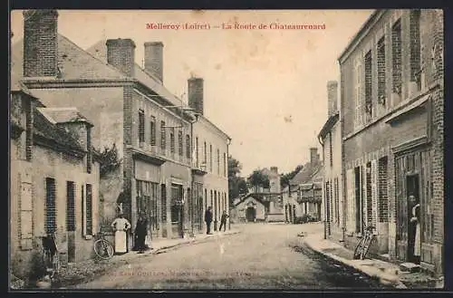 AK Melleroy, la Route de Chateaurenard