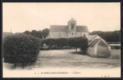 AK Auvers-Saint-Georges, L`Eglise