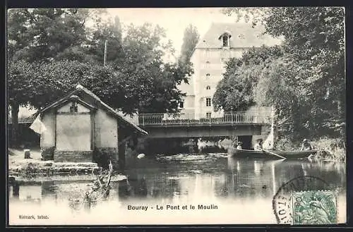 AK Bouray, Le Pont et le Moulin