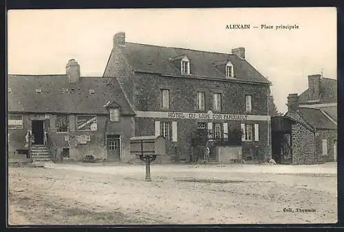 AK Alexain, Place principale, Hotel du Lion D'Or Farouault