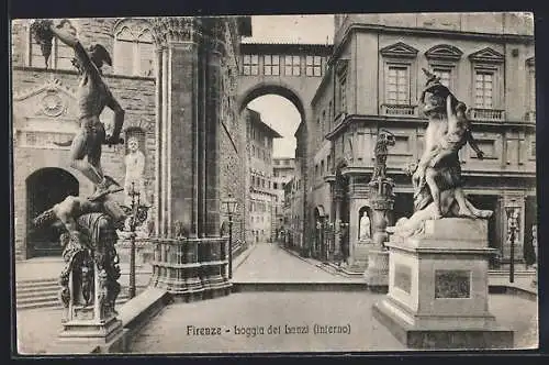 AK Firenze, Loggia dei banzi interno