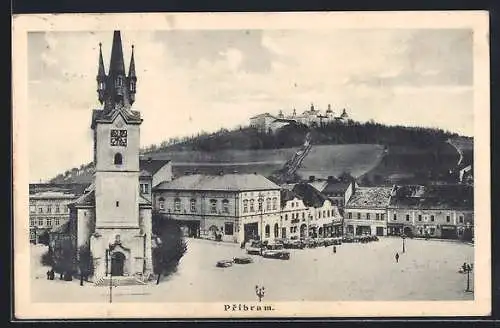 AK Pribram, Namesti, Hrad, Kostel