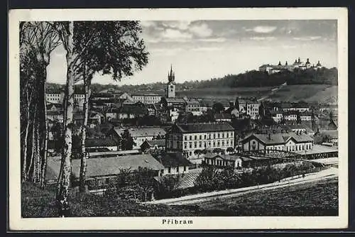 AK Pribram, Ausblick auf die Stadt