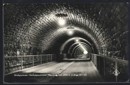 AK Grossglockner /Hochalpenstrasse, Hochtunnel