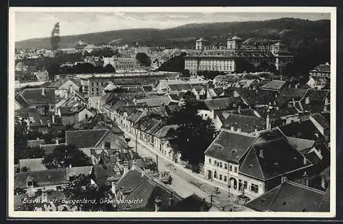 AK Eisenstadt, Gesamtansicht der Stadt im Burgenland