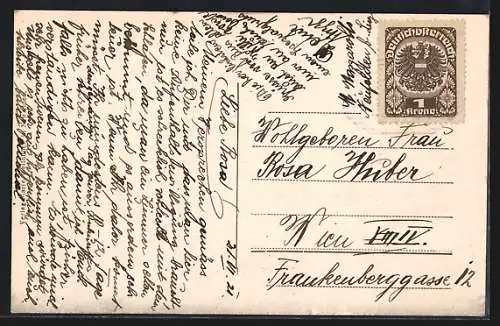 AK Neufelden /Ob.-Oe., Teilansicht mit Kirche