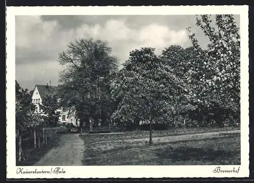 AK Kaiserslautern / Pfalz, Gasthaus Bremerhof