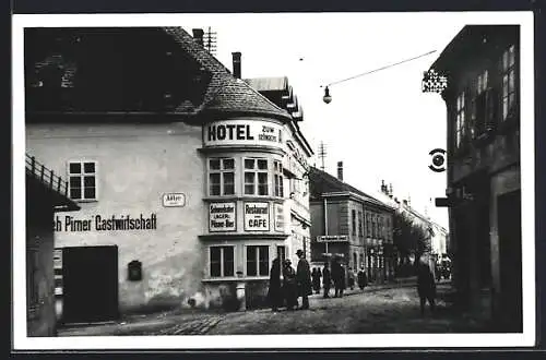 AK Gloggnitz, Hotel Schwarzer Adler