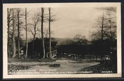 AK Kaltenleutgeben, Gasthaus Rausch am Gaisberg