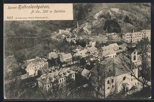 AK Kaltenleutgeben /N.-Oe., Teilansicht mit Kirche