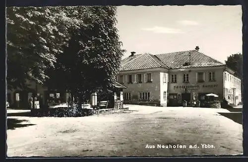 AK Neuhofen a. d. Ybbs, Fleischhauerei Gasthof