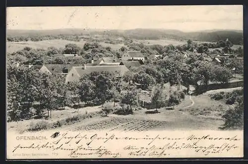 AK Lanzenkirchen /N.-Oe., Ofenbach, Panorama