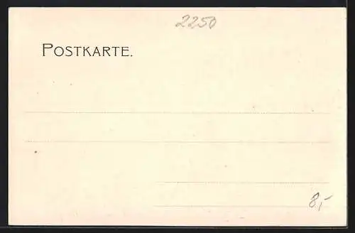 AK Husum / Nordsee, Festpostkarte zum 300jährigen Stadtjubiläum 1903, Heimatsfest II. Akt