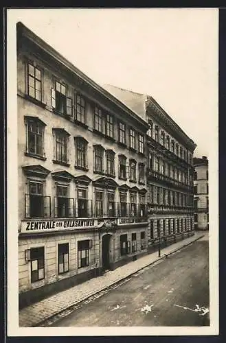 AK Wien, Rudolfsheim-Fünfhaus, Mutterhaus der Calasantinerkongregation, Gebrüder Langgasse 7-9