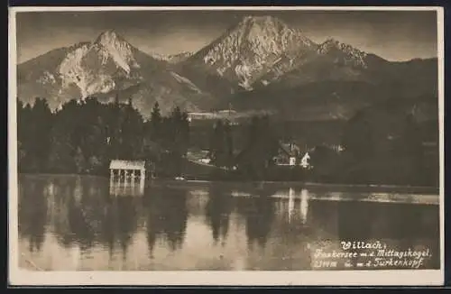 AK Villach, Faakersee m. d. Mittagskogel