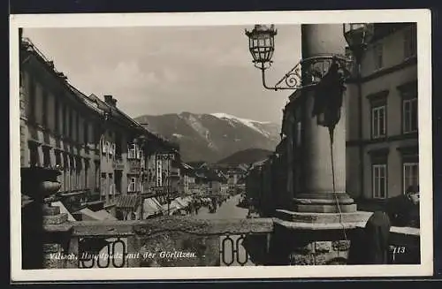 AK Villach, Hauptplatz mit Görlitzen