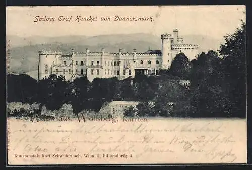 AK Wolfsberg, Schloss Graf Henckel von Donnersmark