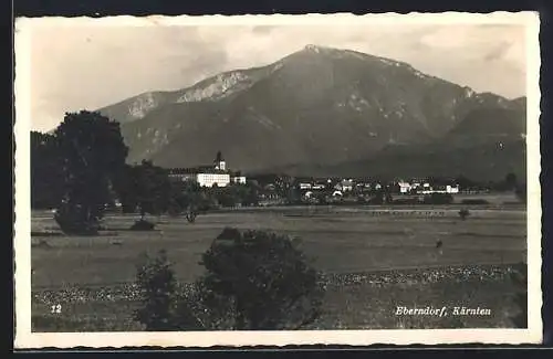 AK Eberndorf /Kärnten, Ortsansicht aus der Ferne